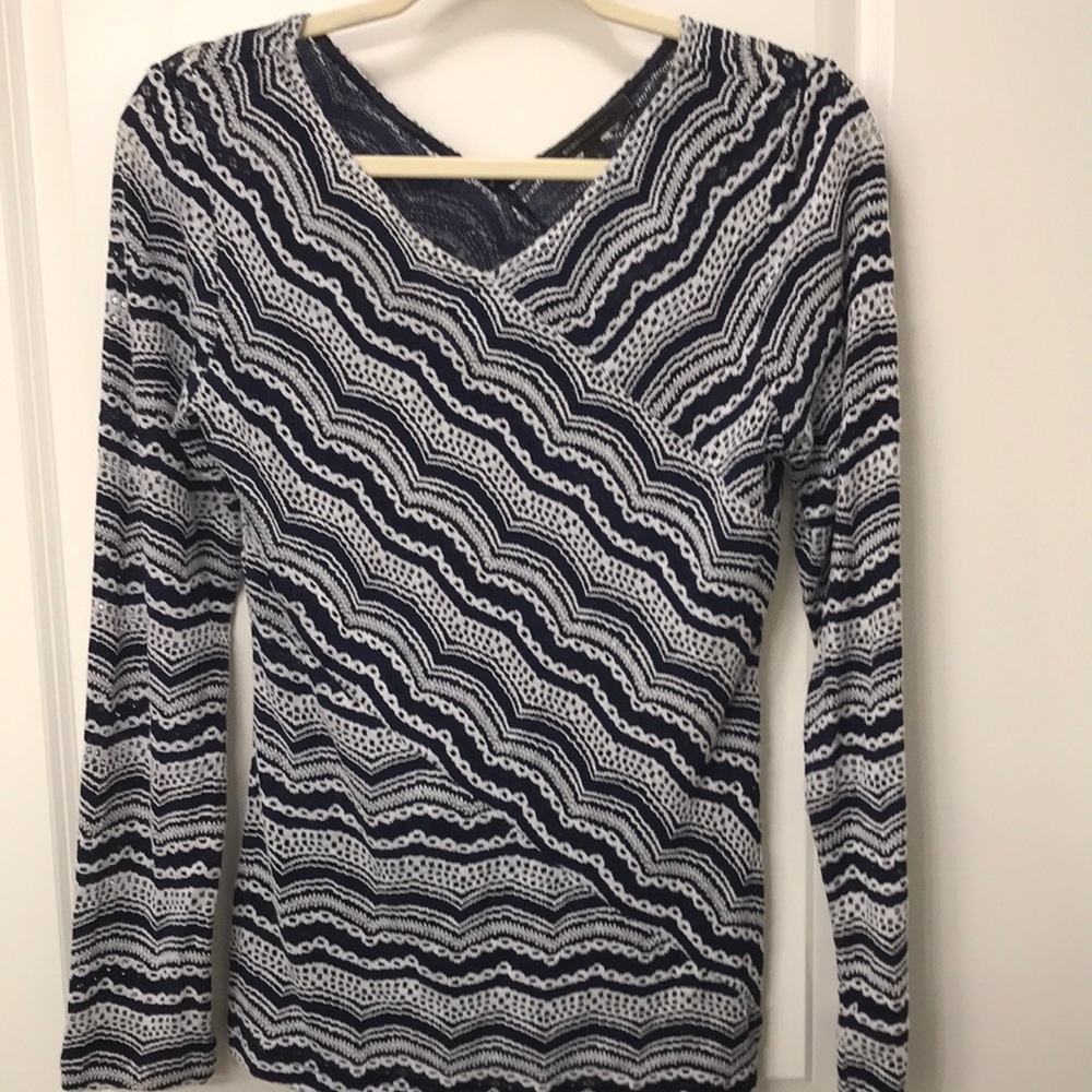 Long sleeve lace top